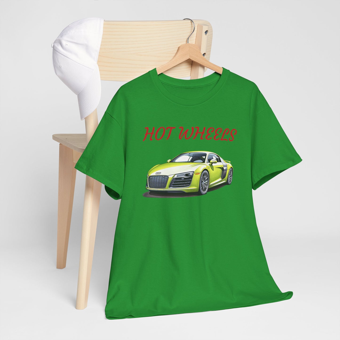 Princess Grace  Cool Hot Wheels Unisex Heavy Cotton Tee Perfect for Car Enthusiasts