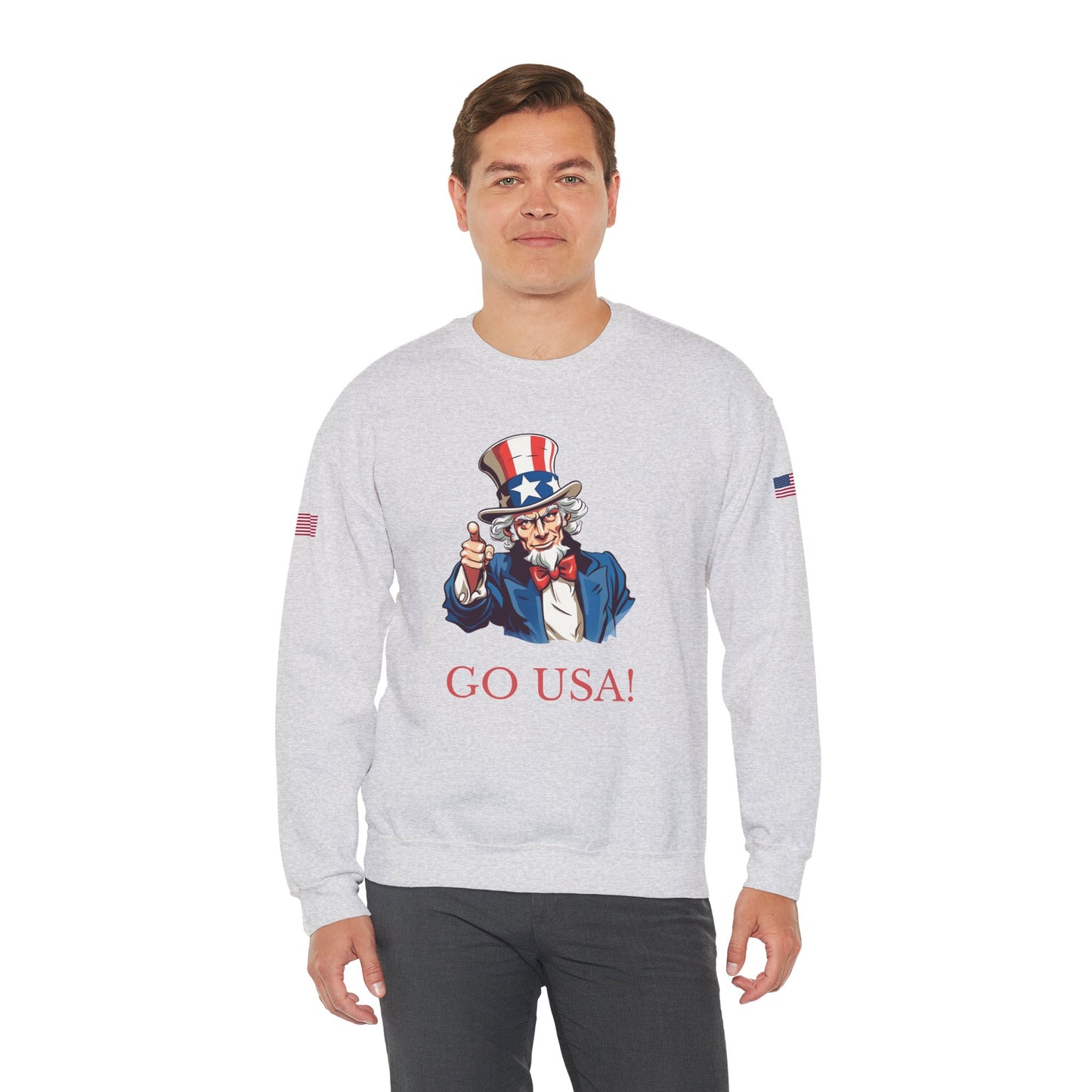 Princess Grace TEAM USA Unisex Heavy Blend Crewneck Sweatshirt