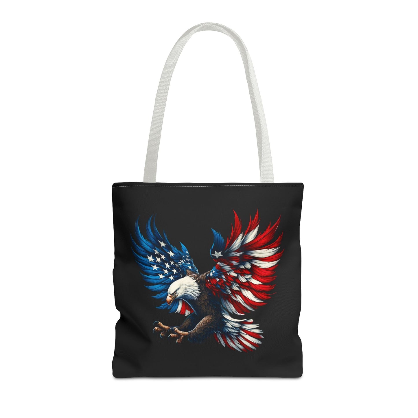 Princess Grace  Patriotic Eagle Tote Bag  Bold American Spirit Design