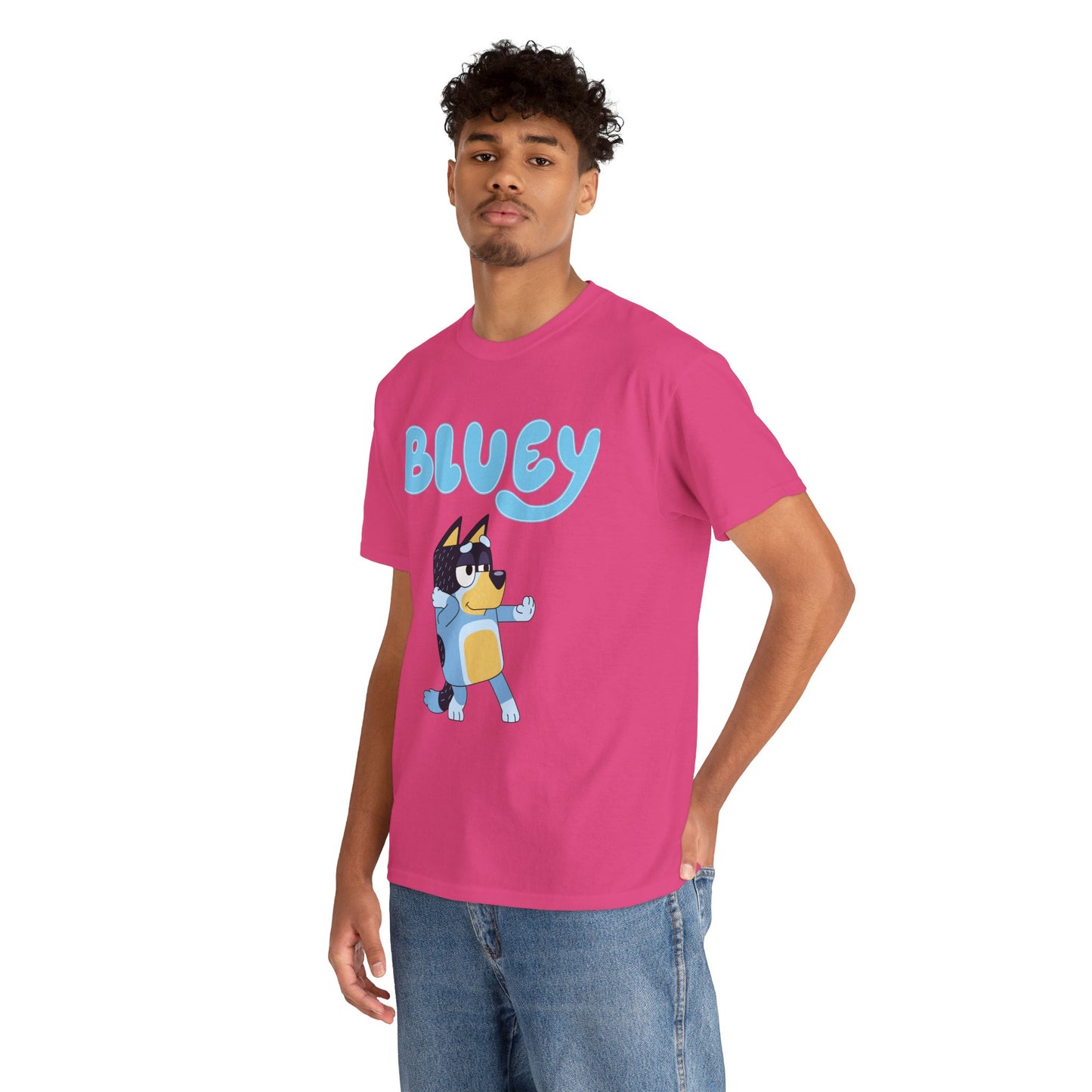 Princess Grace  Bluey Unisex Heavy Cotton Tee  Fun & Playful Kids Shirt