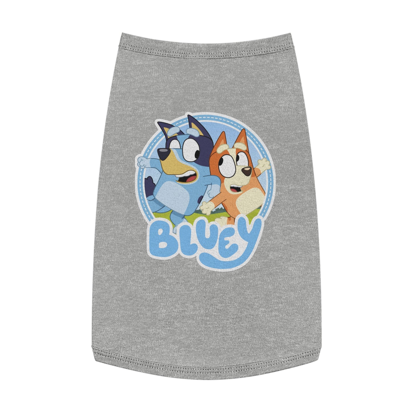 Princess Grace  Bluey Pet Tank Top Cute & Comfortable Dog Apparel for Playful Pets