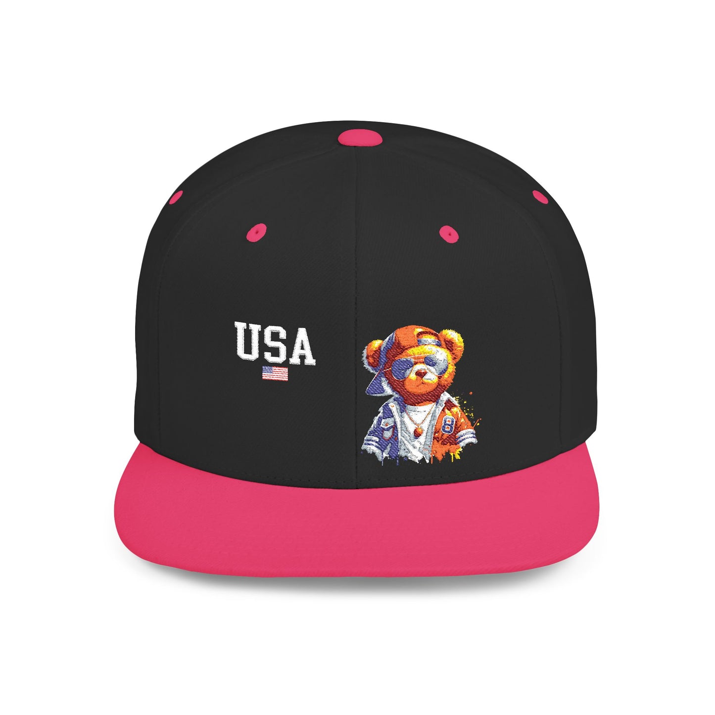 Princess Grace  TEAM USA  Flat Bill Snapback Hat