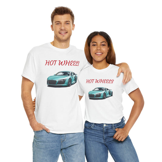 Princess Grace  Hot Wheels Unisex Heavy Cotton Tee Perfect for Car Enthusiasts & Casual Wear