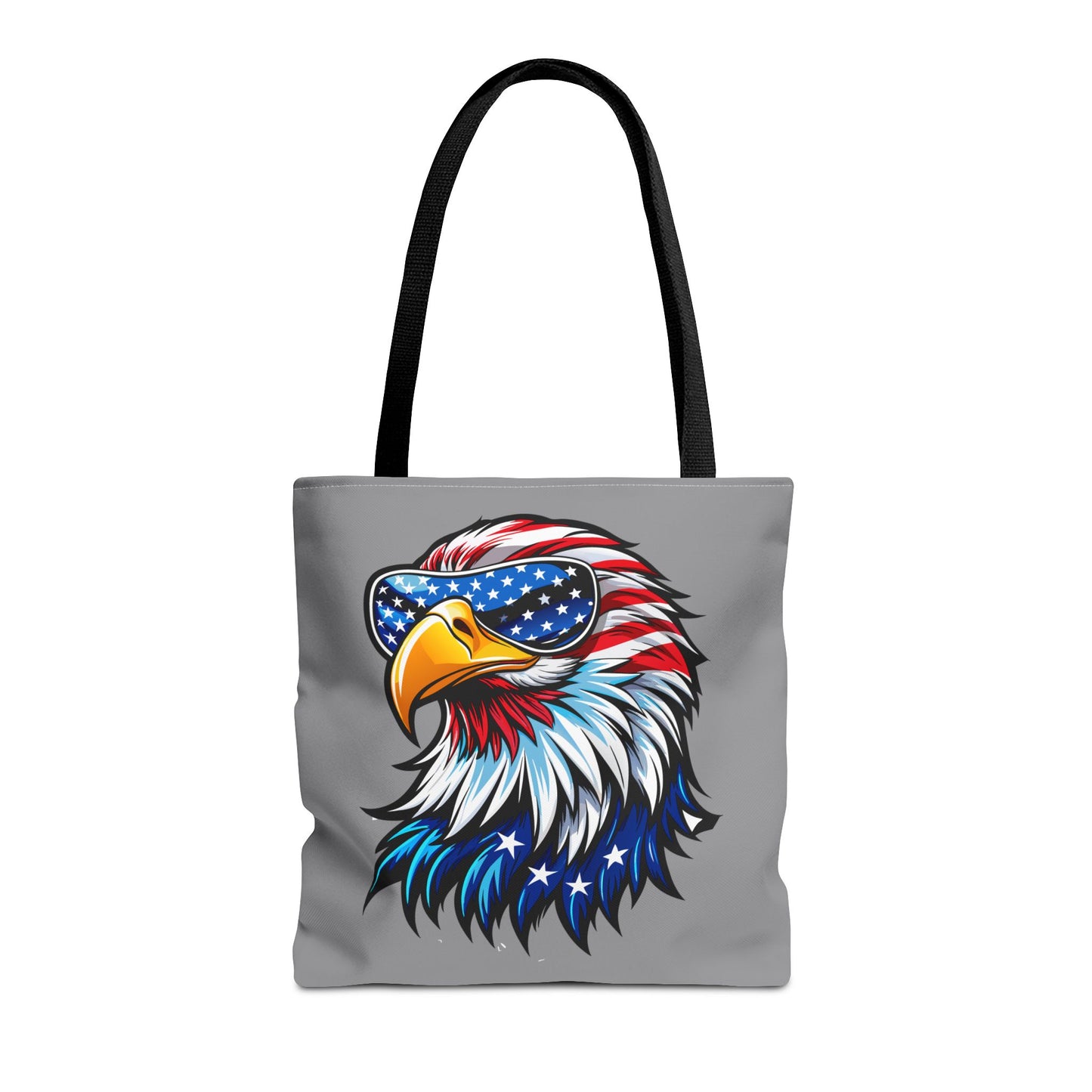 Princess Grace  Patriotic Eagle Tote Bag Stylish American Flag Design for Celebrations