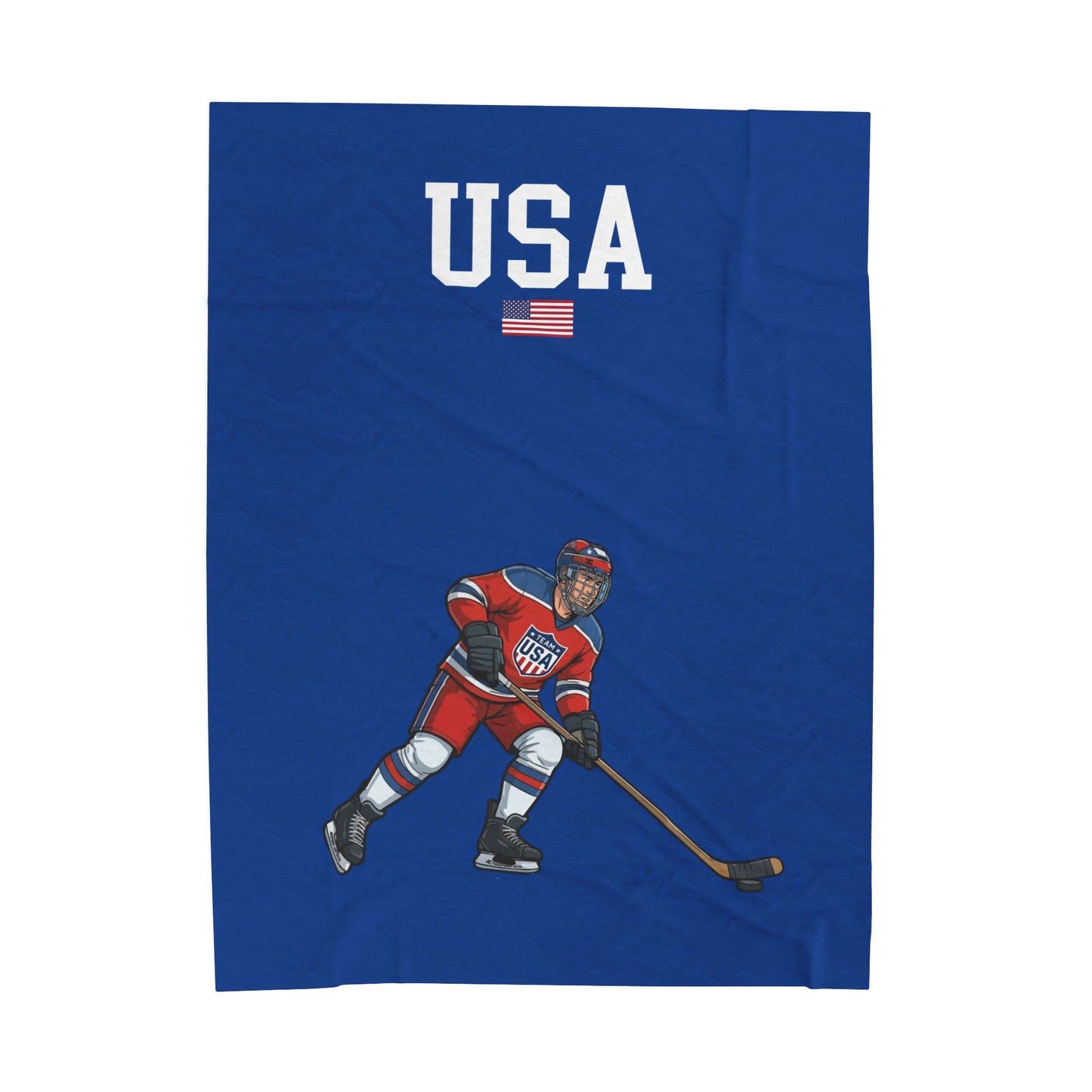 Princess Grace  TEAM USA  Velveteen Plush Blanket