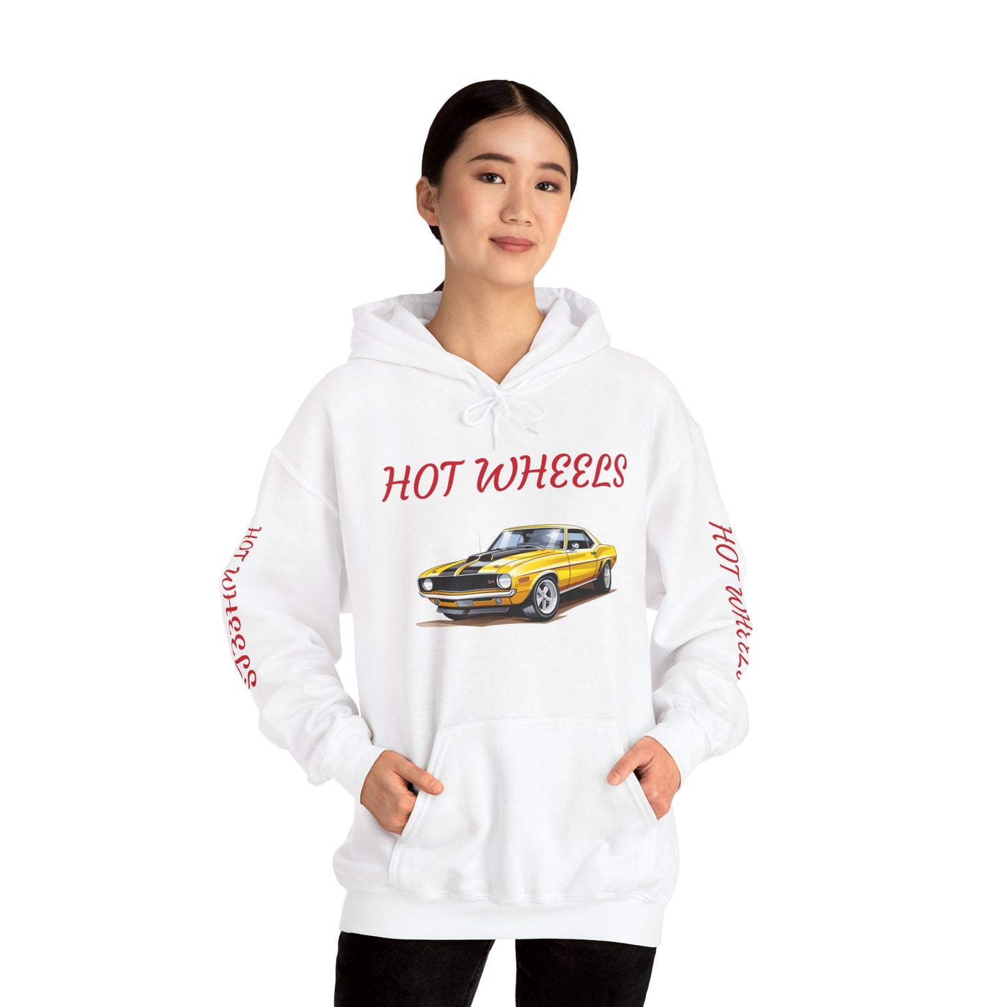 Princess Grace  Hot Wheels Unisex Heavy Blend Hooded Sweatshirt Classic Car Enthusiast Apparel