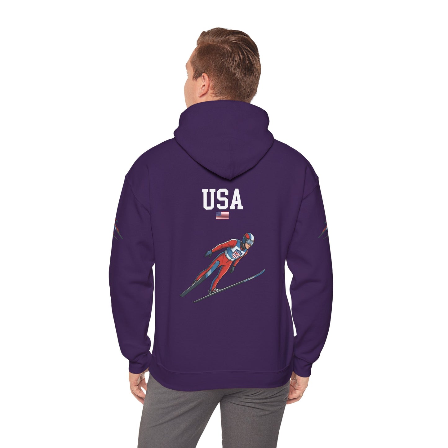 Princess Grace  TEAM USA  Unisex Heavy Blend Hooded Sweatshirt