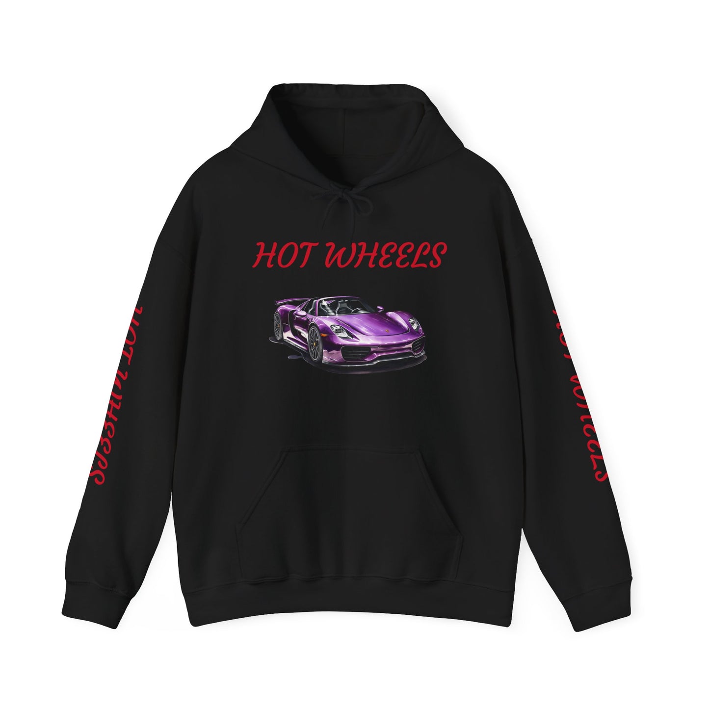 Princess Grace  Unisex Heavy Blend Hooded Sweatshirt  Hot Wheels Purple Sports Car