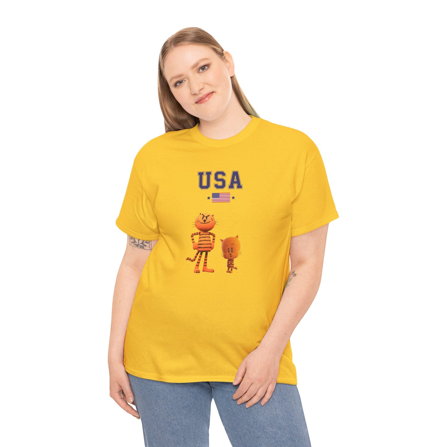 Princess Grace  TEAM USA  Unisex Heavy Cotton Tee