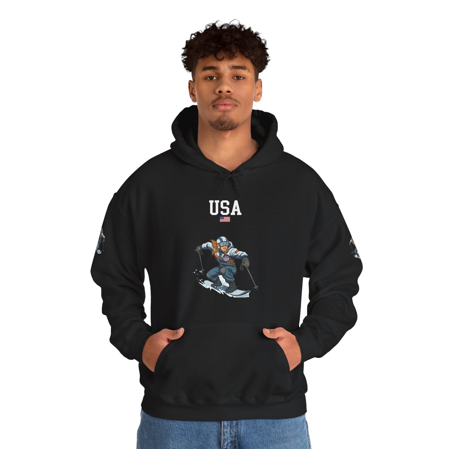 Princess Grace  TEAM USA  Unisex Heavy Blend  Hooded Sweatshirt