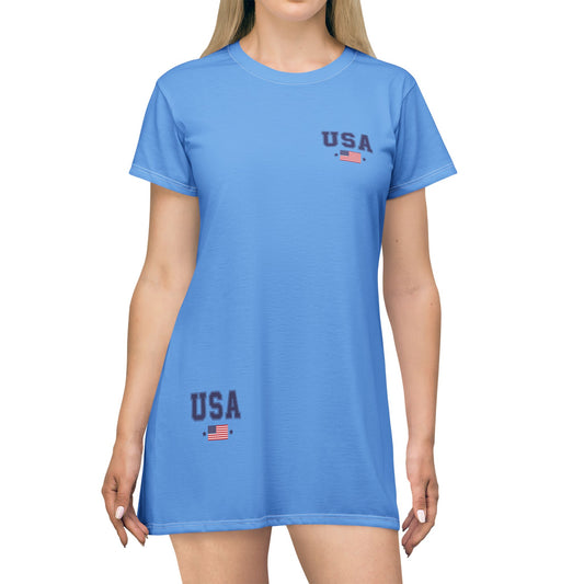 Princess Grace  TEAM USA  T-Shirt Dress