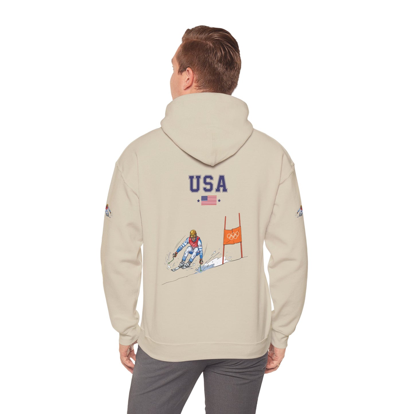 Princess Grace  TEAM USA  Unisex Heavy Blend  Hooded Sweatshirt