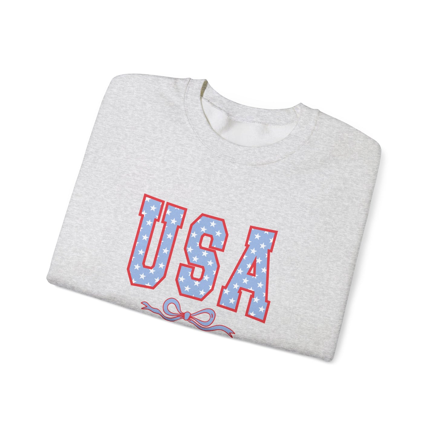 Princess Grace  TEAM USA  Unisex Patriotic Crewneck Sweatshirt for All Seasons