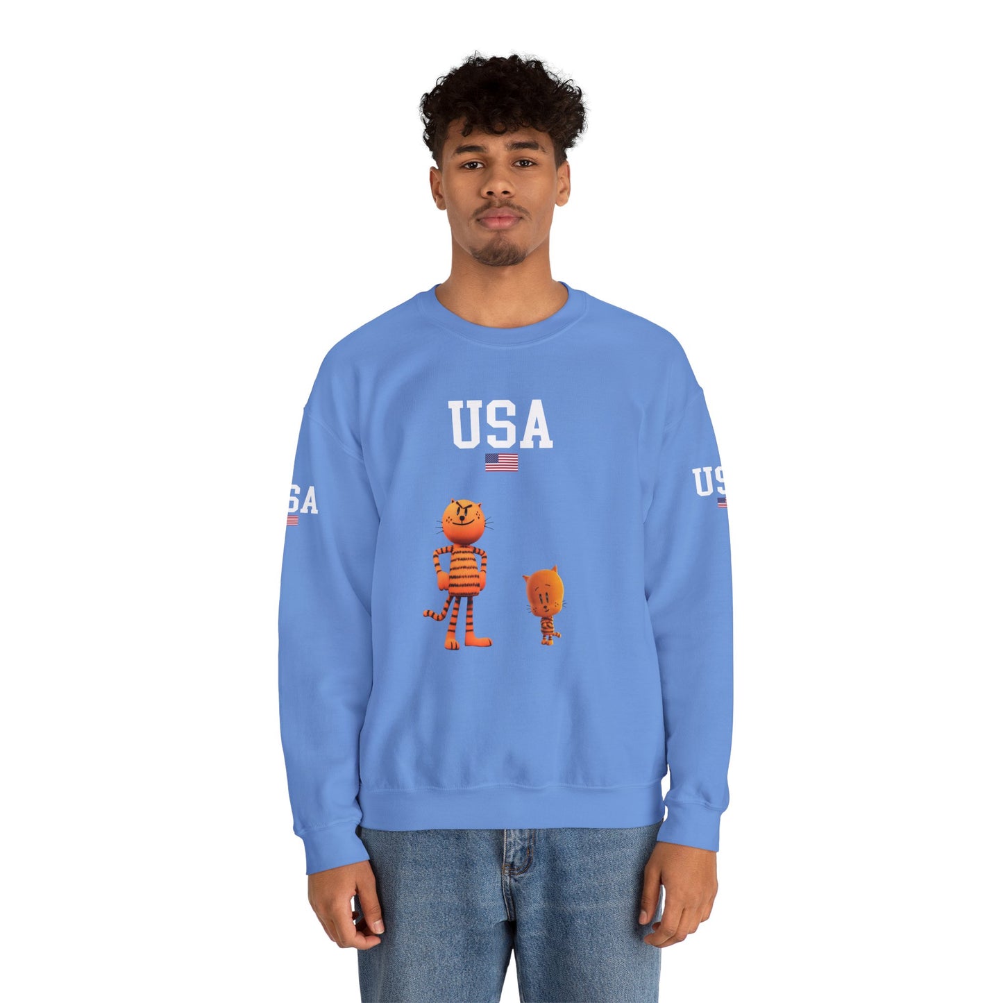 Princess Grace  TEAM USA  Unisex Heavy Blend  Crewneck Sweatshirt