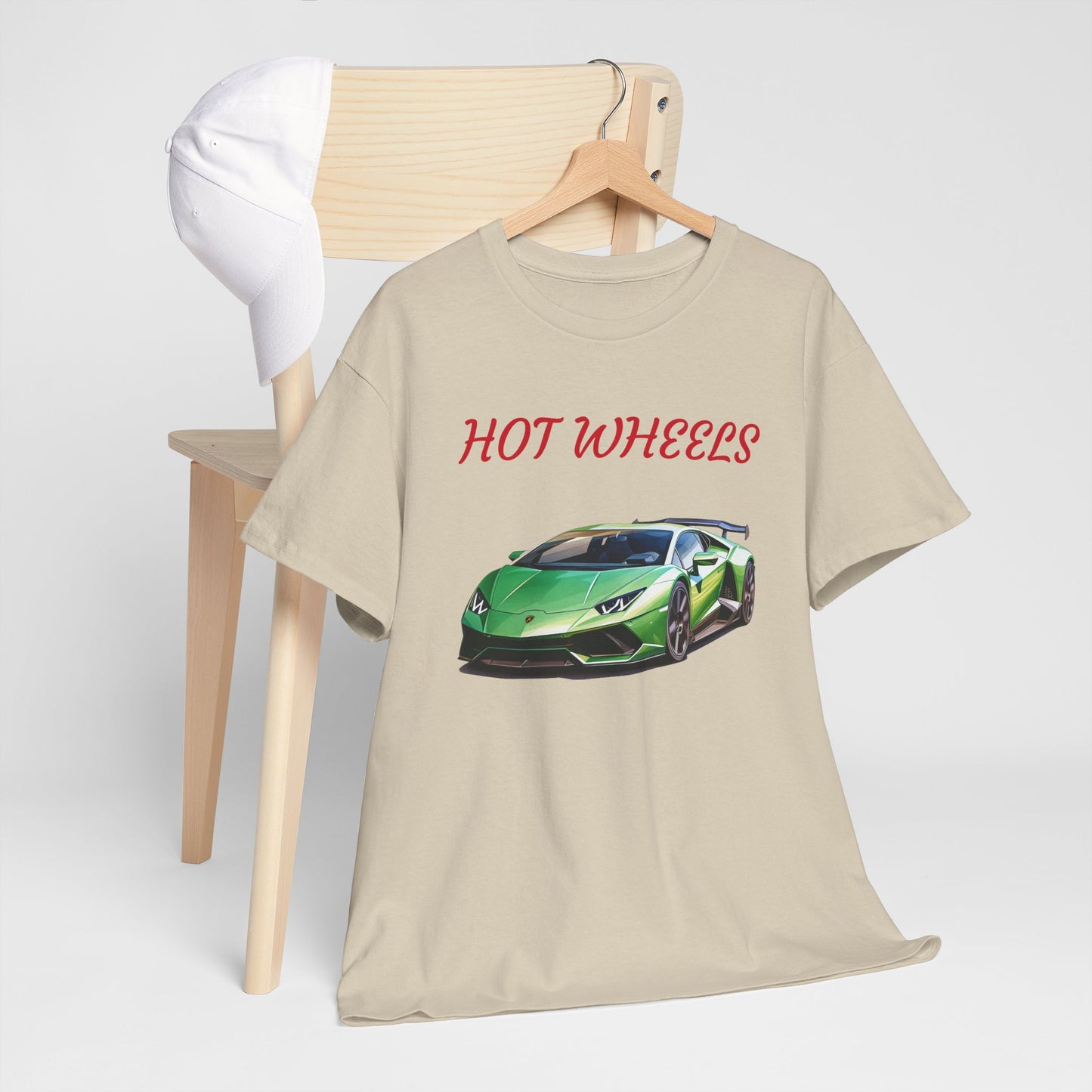 Princess Grace  Hot Wheels Unisex Heavy Cotton Tee Car Enthusiast Graphic T-Shirt