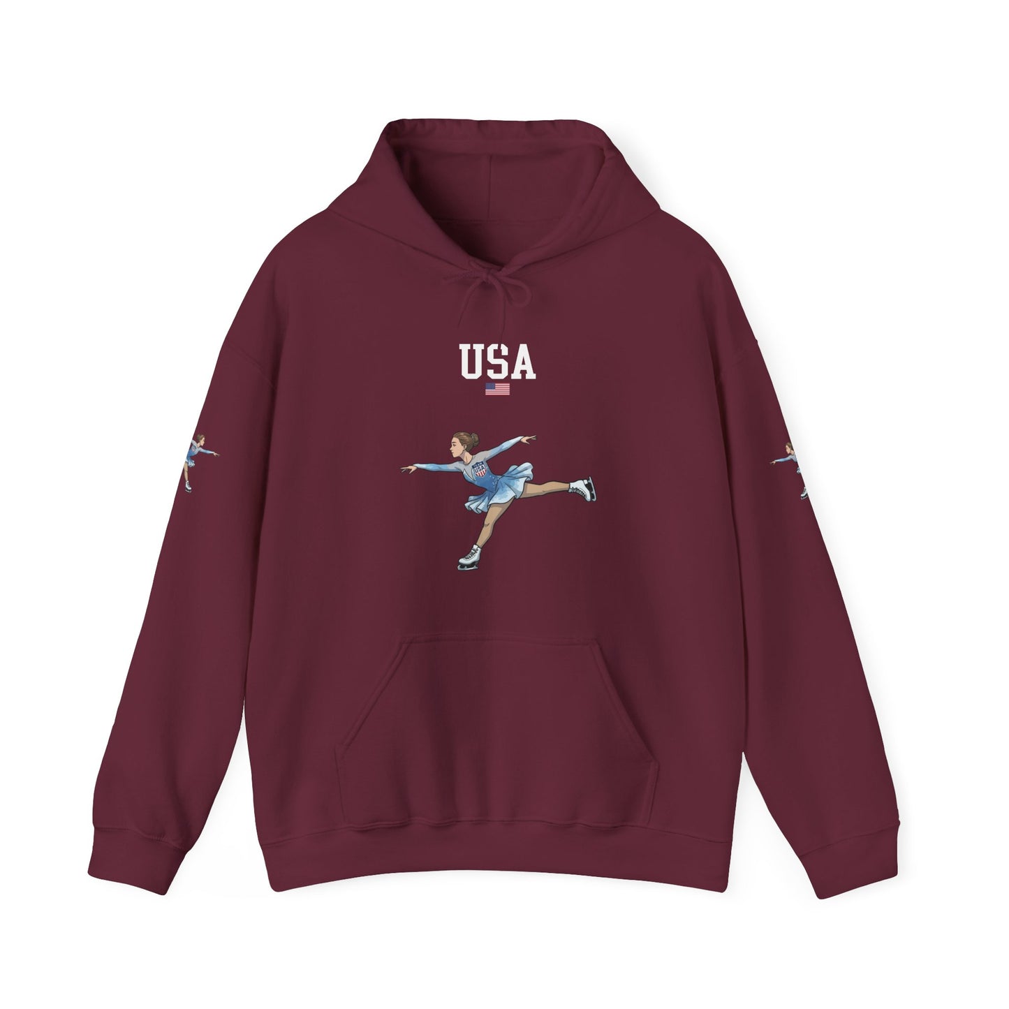 Princess Grace  TEAM USA   Unisex Heavy Blend Hooded Sweatshirt