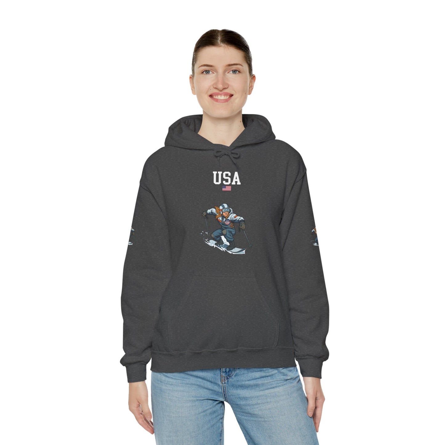 Princess Grace  TEAM USA  Unisex Heavy Blend  Hooded Sweatshirt