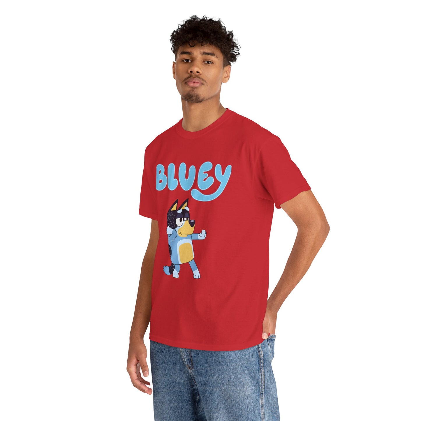 Princess Grace  Bluey Unisex Heavy Cotton Tee  Fun & Playful Kids Shirt