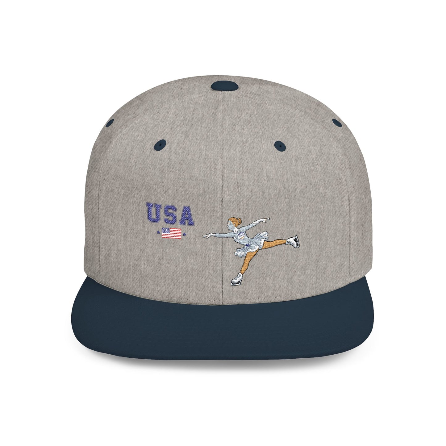 Princess Grace  TEAM USA  Flat Bill Snapback Hat