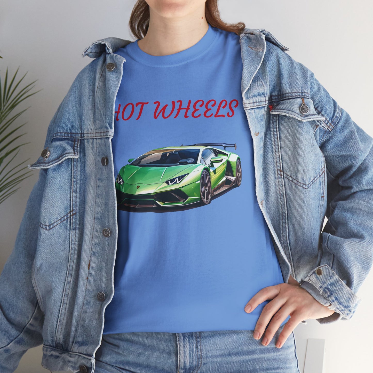 Princess Grace  Hot Wheels Unisex Heavy Cotton Tee Car Enthusiast Graphic T-Shirt