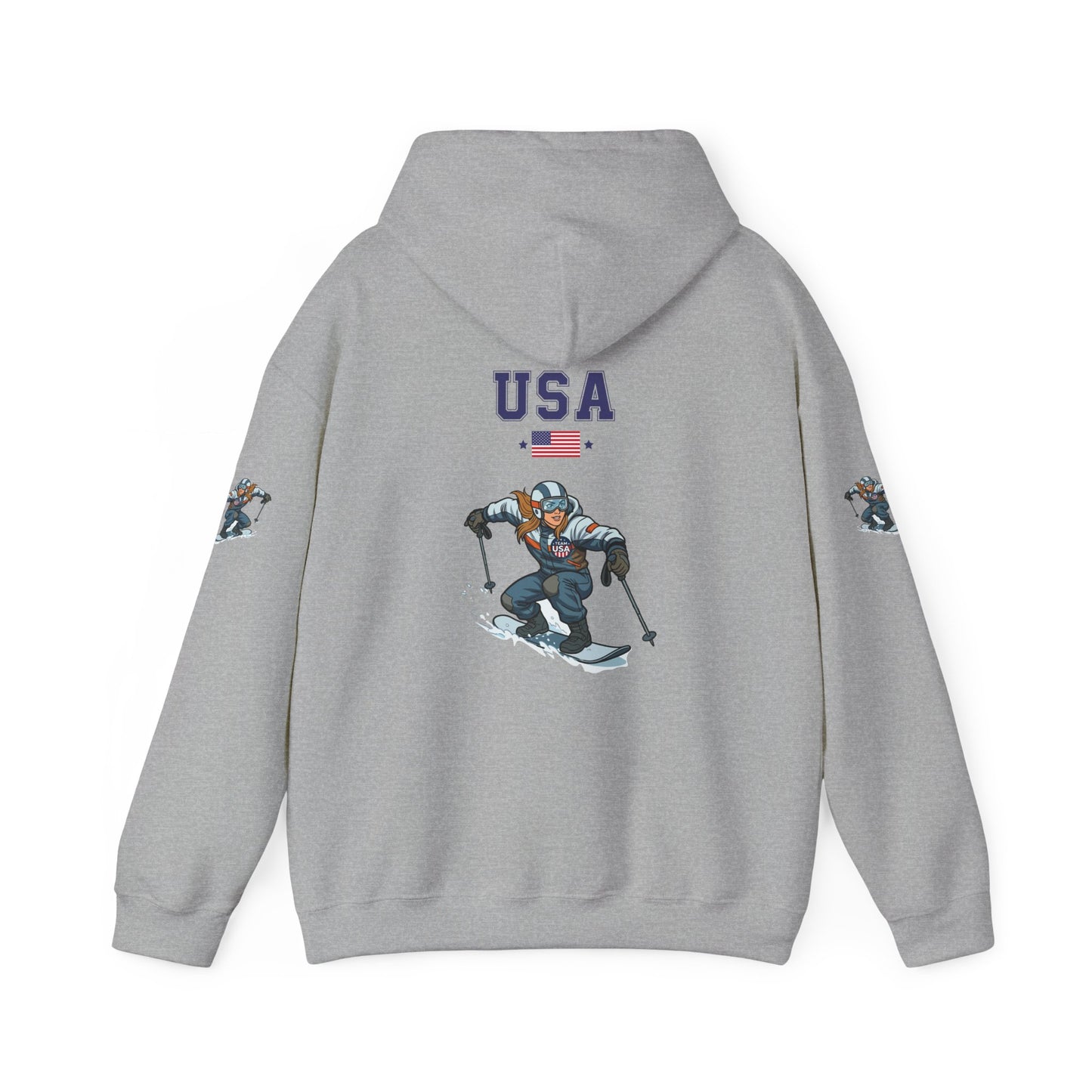 Princess Grace  TEAM USA  Unisex Heavy Blend Hooded Sweatshirt