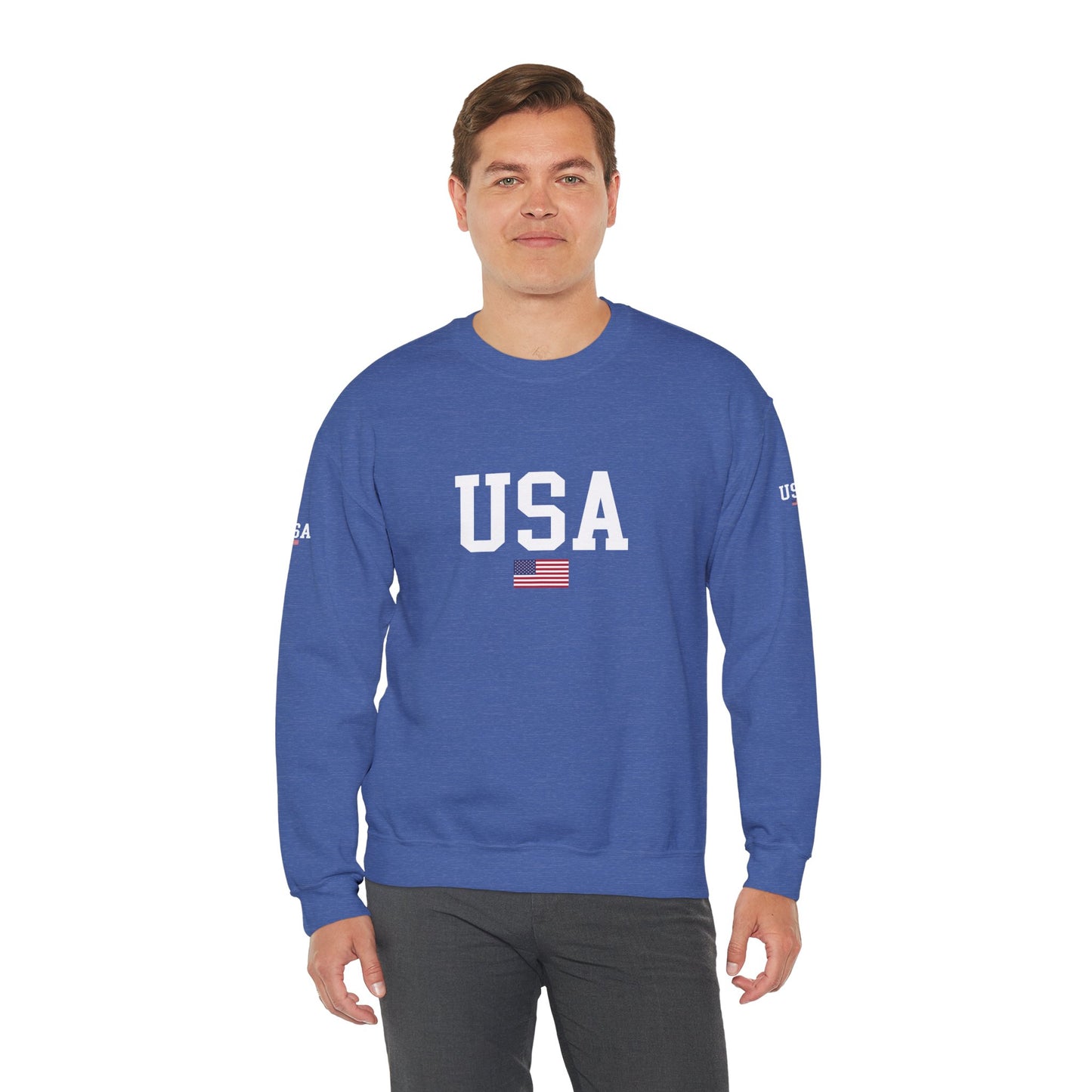 Princess Grace TEAM USA  Unisex Heavy Blend Crewneck Sweatshirt