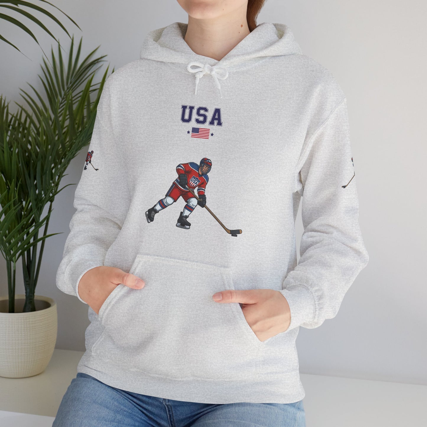 Princess Grace  TEAM USA  Unisex Heavy Blend Hooded Sweatshirt