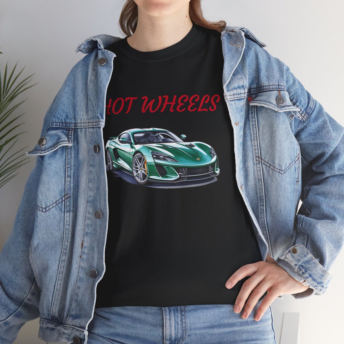 Princess Grace  Hot Wheels Unisex Heavy Cotton Tee Car Lovers T-Shirt for Enthusiasts