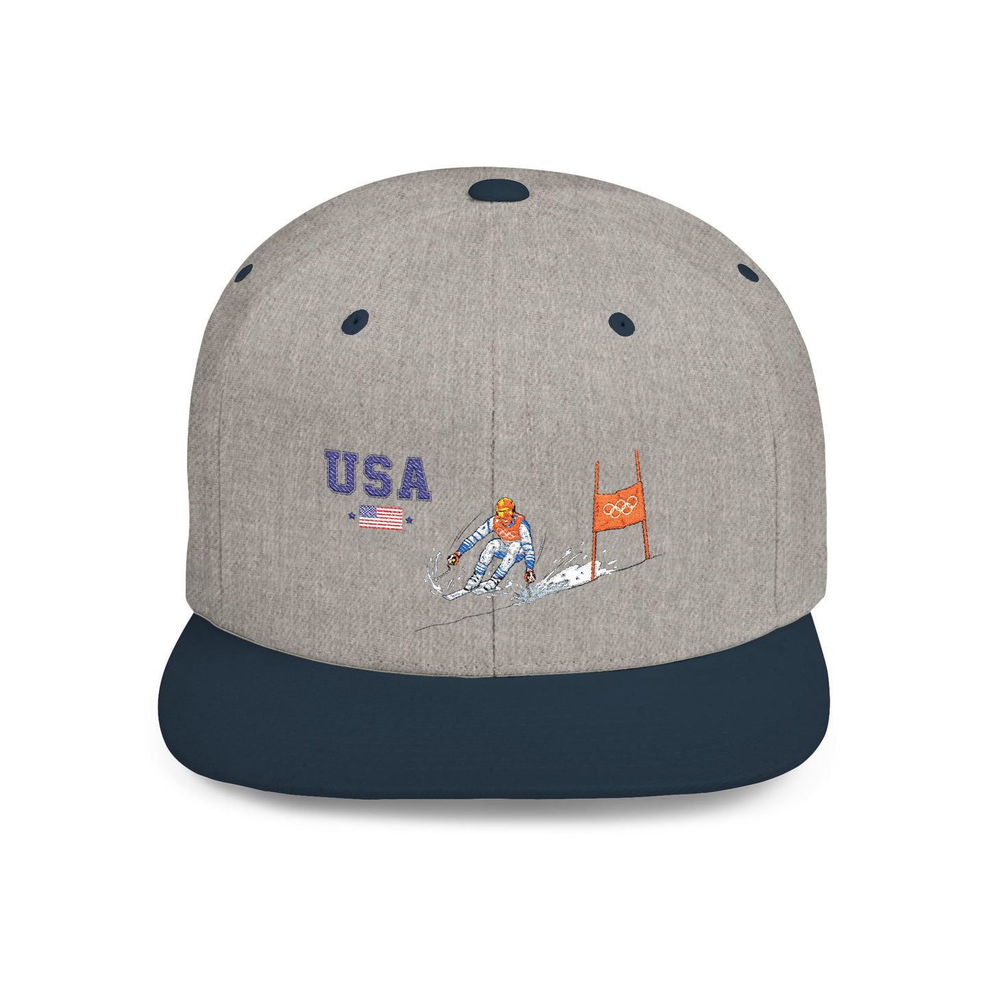 Princess Grace  TEAM USA  Flat Bill Snapback Hat