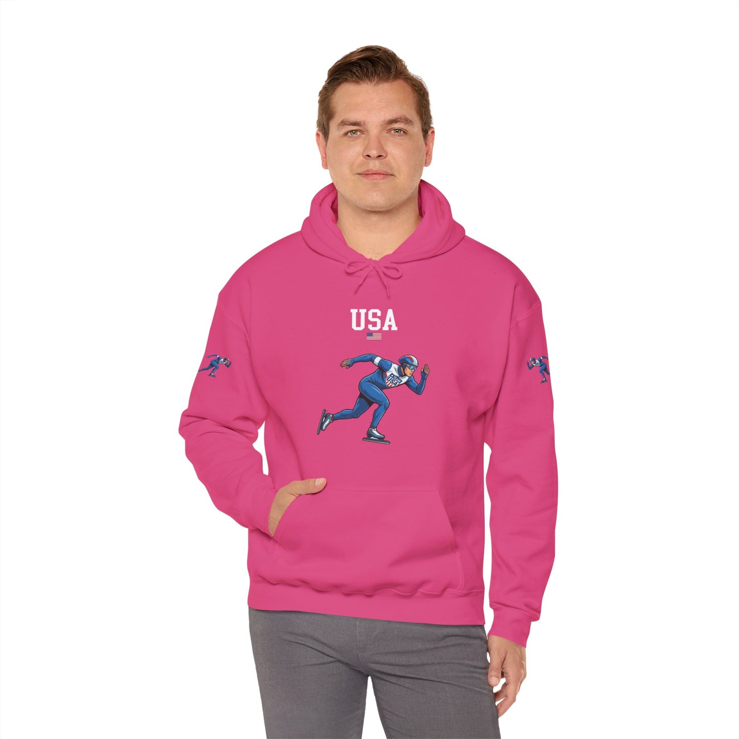 Princess Grace  TEAM USA  Unisex Heavy Blend  Hooded Sweatshirt