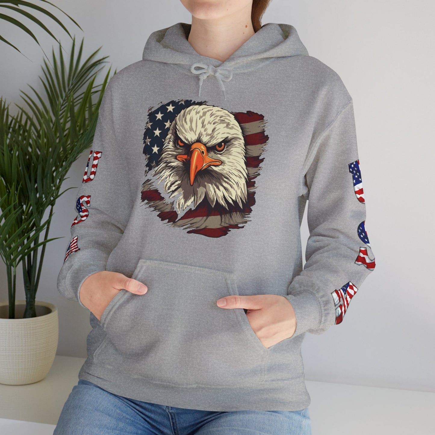 Princess Grace  American Eagle Unisex Heavy Blend Hooded Sweatshirt