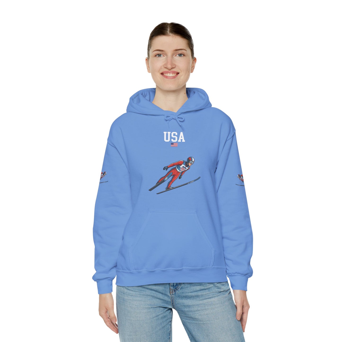 Princess Grace  TEAM USA  Unisex Heavy Blend Hooded Sweatshirt