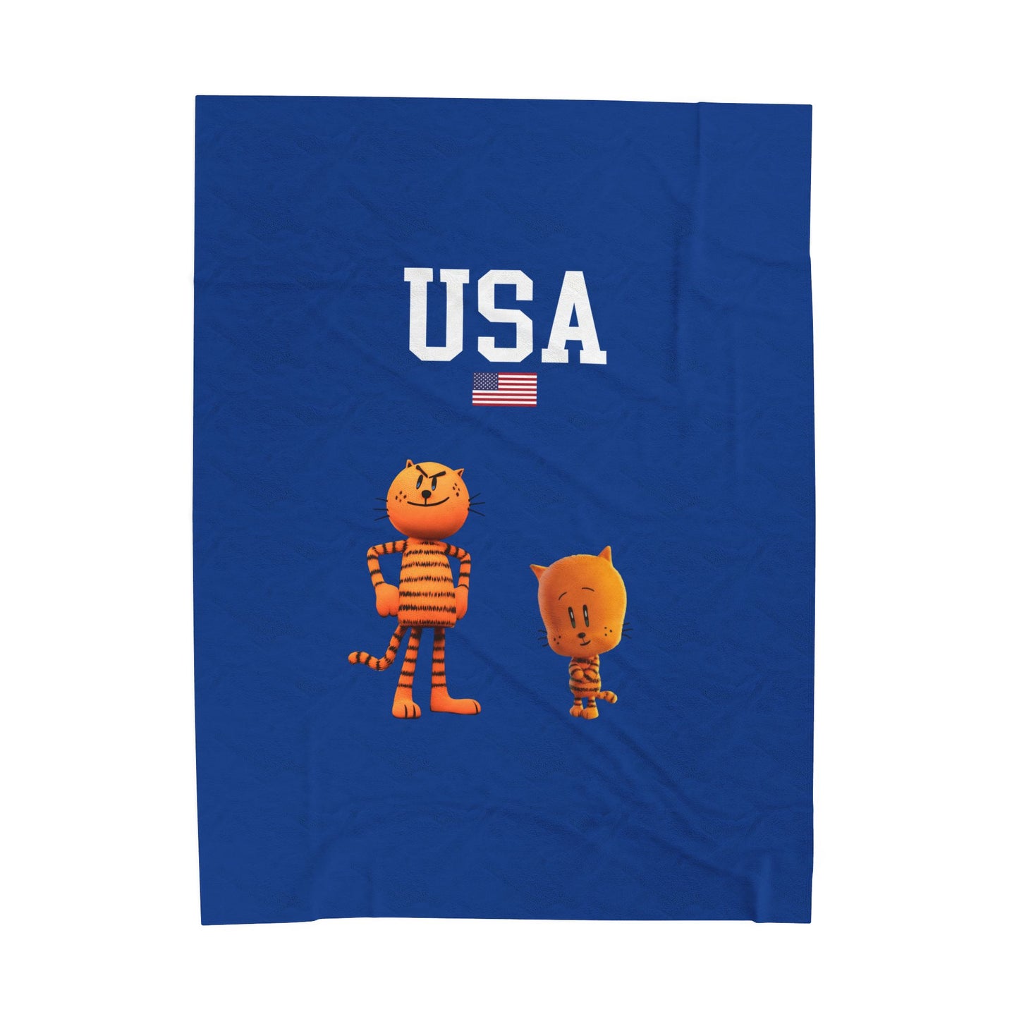 Princess Grace  TEAM USA  Velveteen Plush Blanket