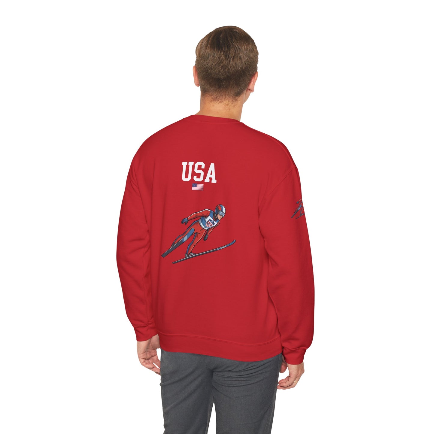 Princess Grace  TEAM USA  Unisex Heavy Blend  Crewneck Sweatshirt