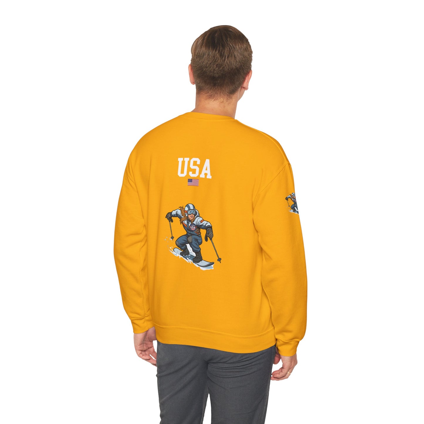 Princess Grace  TEAM USA  Unisex Heavy Blend Crewneck Sweatshirt