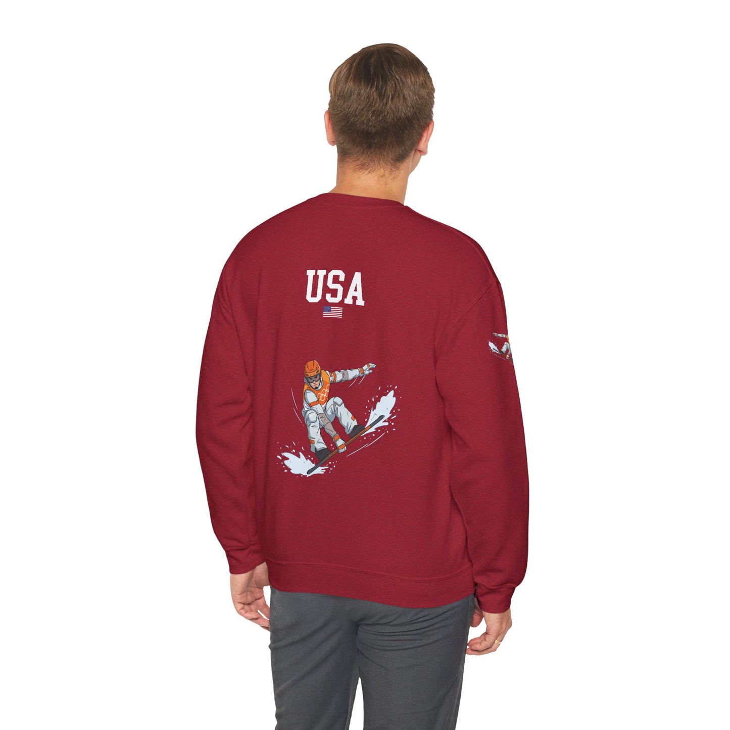 Princess Grace  TEAM USA  Unisex Heavy Blend  Crewneck Sweatshirt