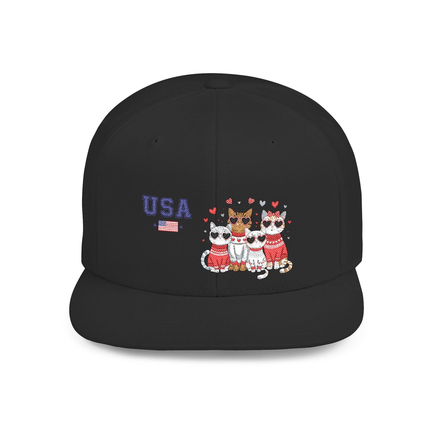 Princess Grace  TEAM USA  Flat Bill Snapback Hat