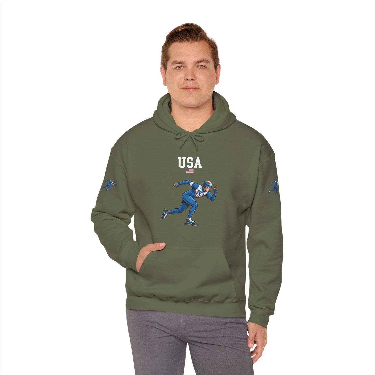 Princess Grace  TEAM USA  Unisex Heavy Blend  Hooded Sweatshirt
