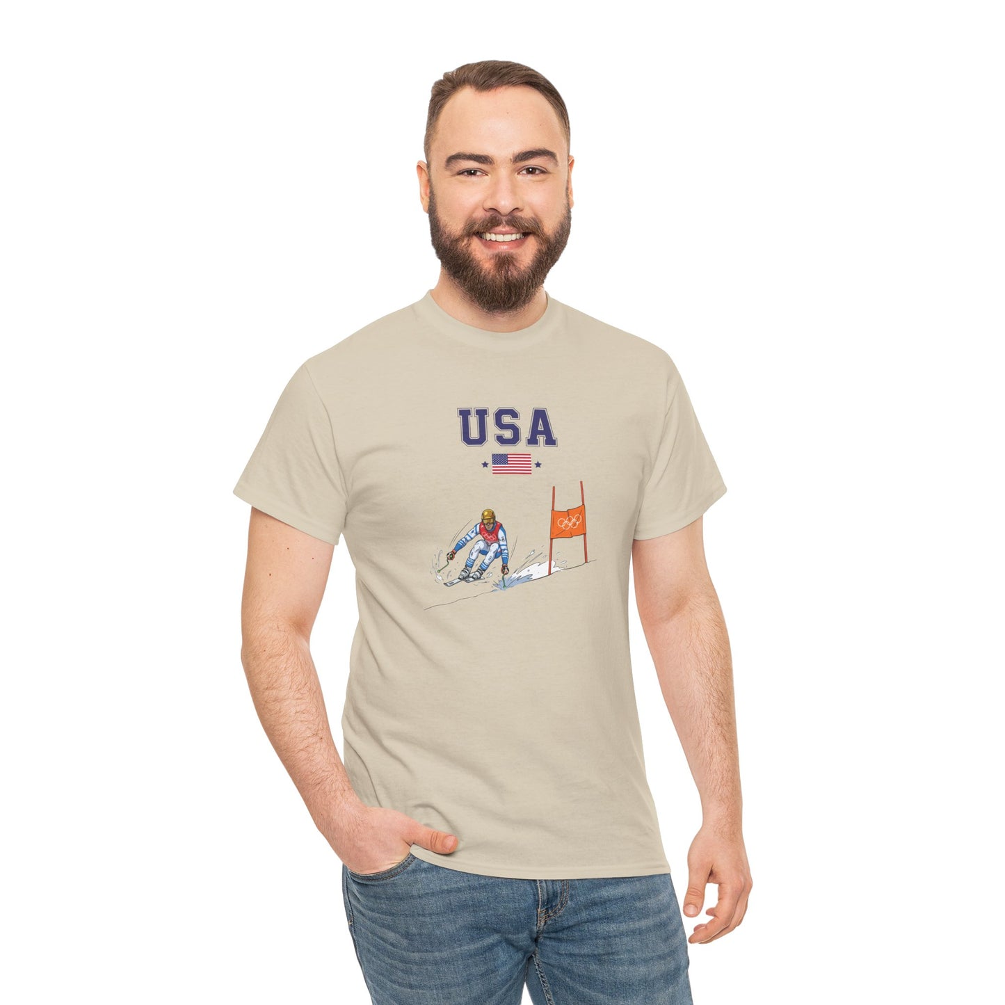 Princess Grace  TEAM USA   Unisex Heavy Cotton Tee