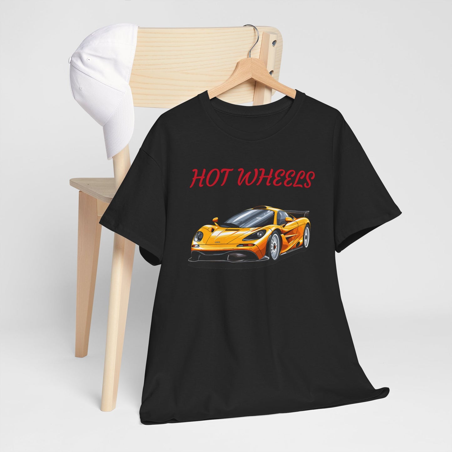 Princess Grace  Hot Wheels Unisex Heavy Cotton Tee Cool Car Graphic T-Shirt for Enthusiasts