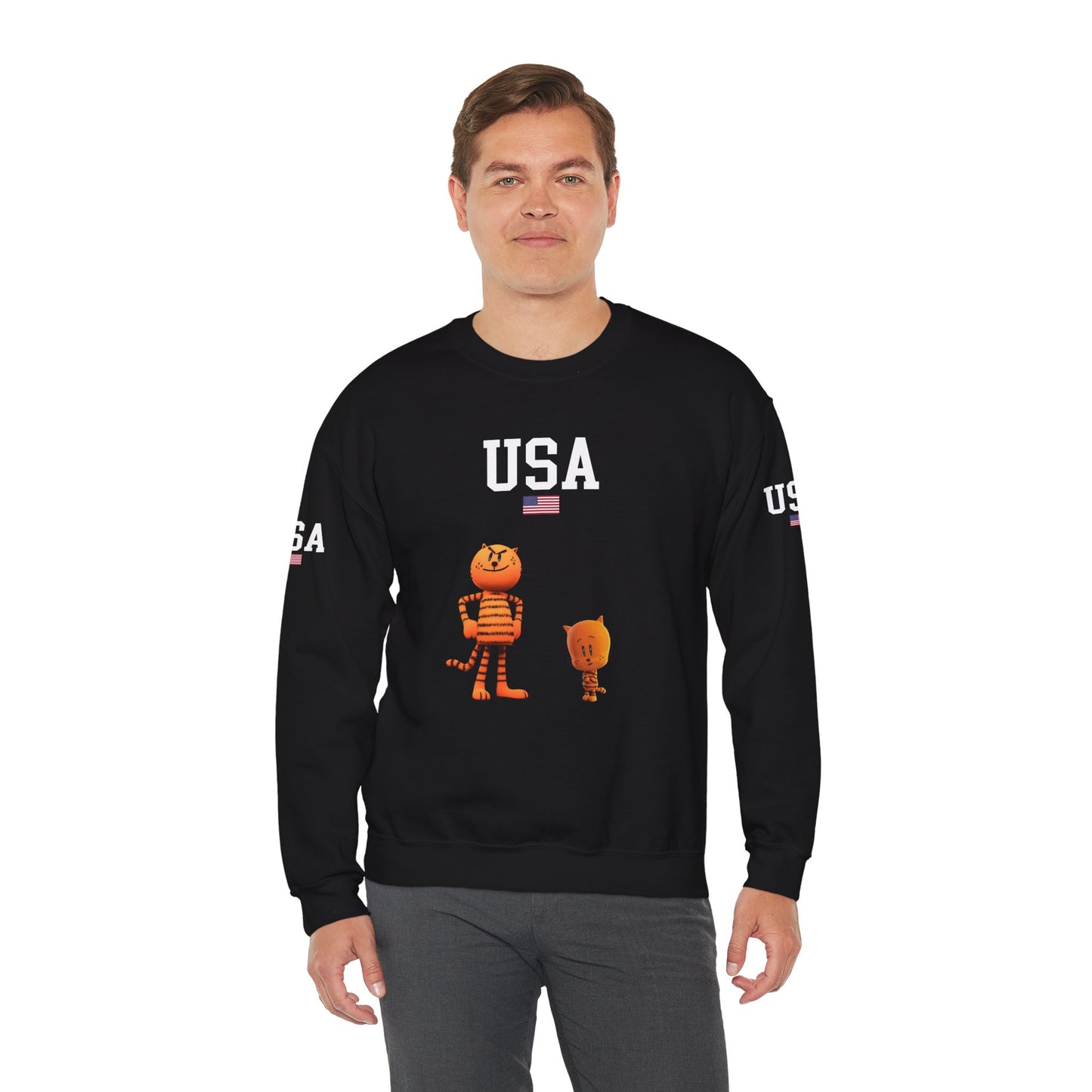 Princess Grace  TEAM USA  Unisex Heavy Blend  Crewneck Sweatshirt