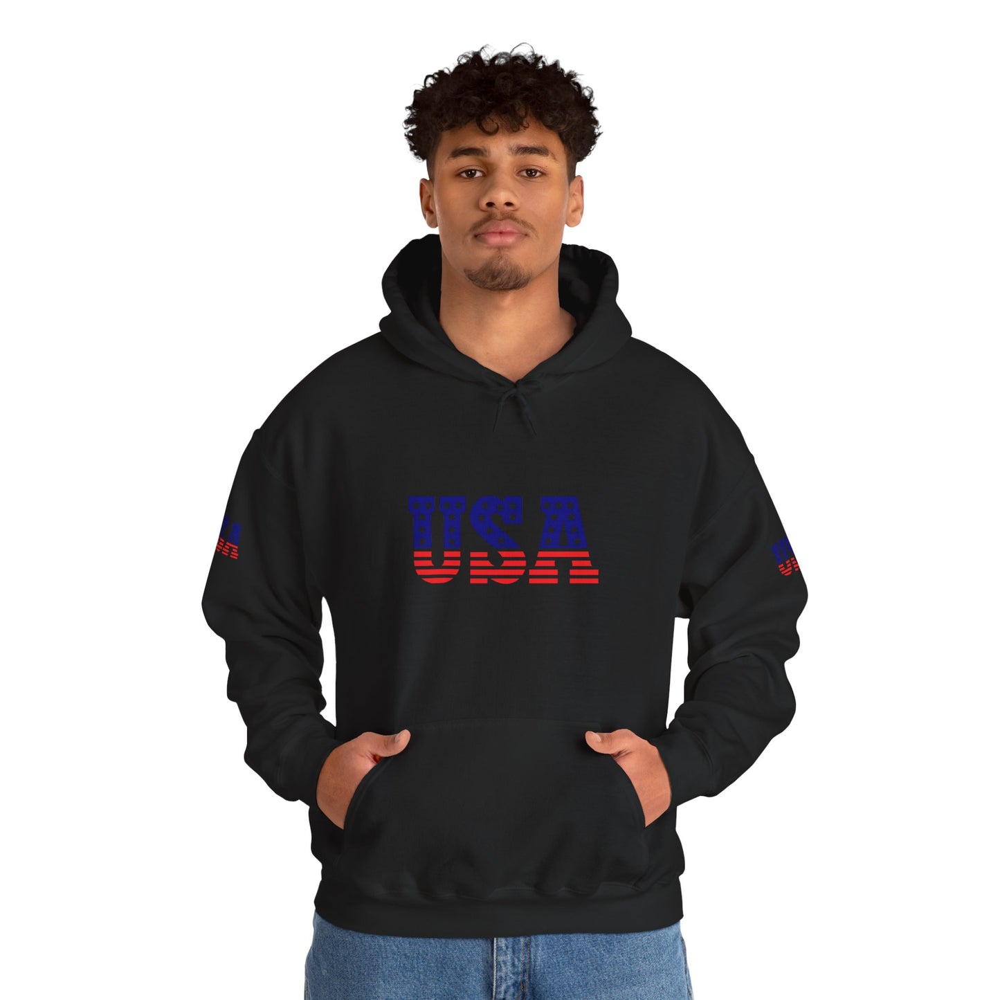 Princess Grace  TEAM USA  Unisex Heavy Blend  Hooded Sweatshirt  Patriotic Eagle Design