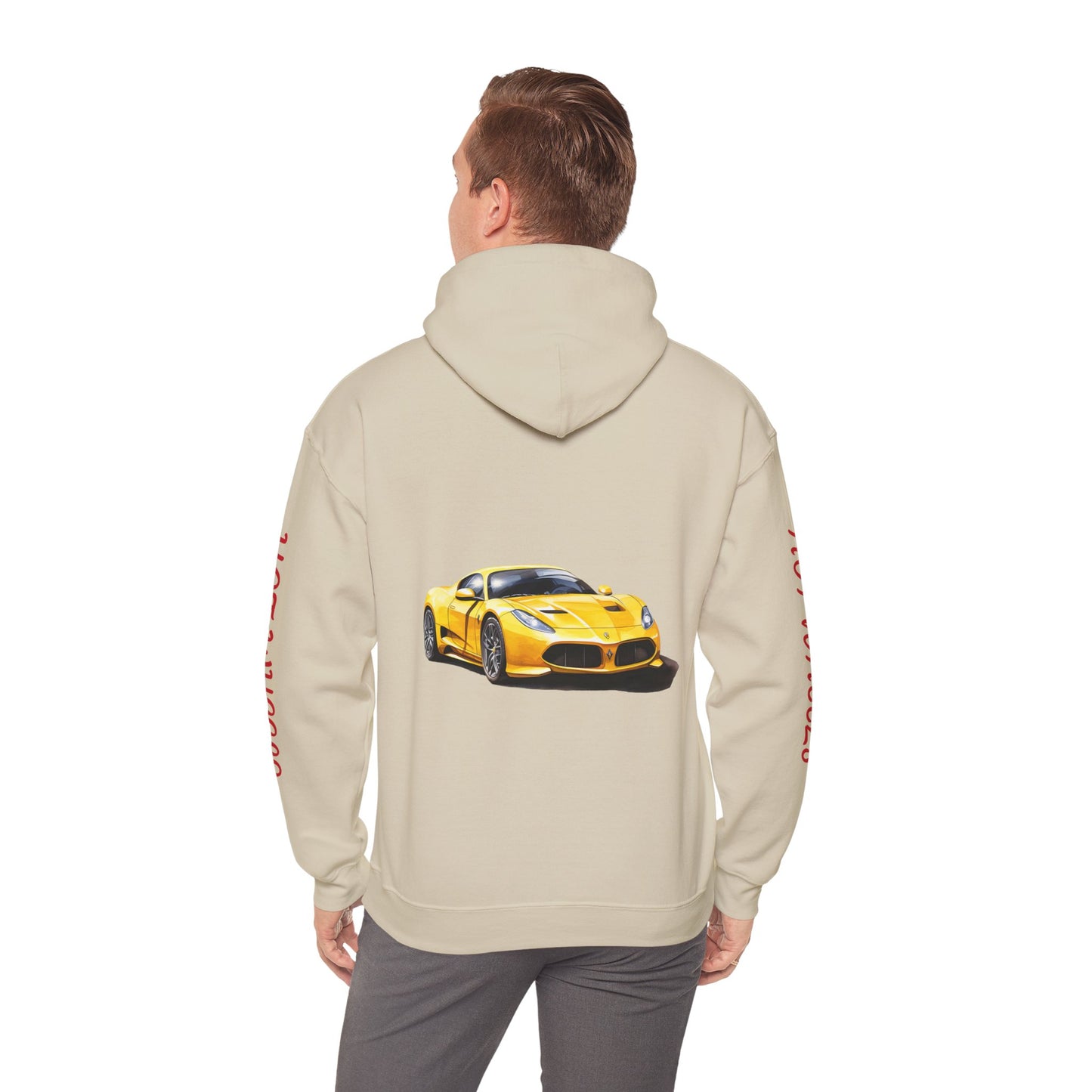 Princess Grace  Retro Hot Wheels Hoodie for Car Enthusiasts