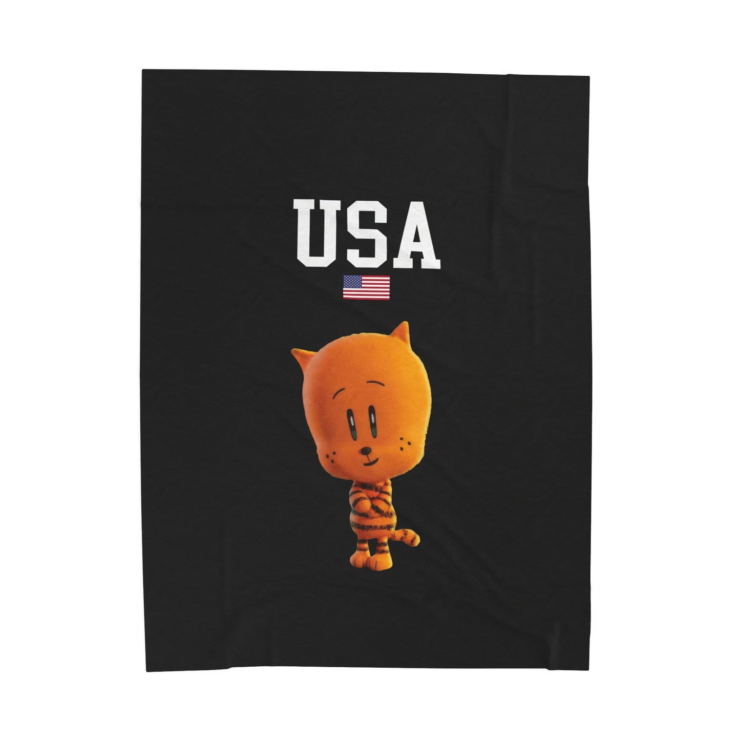 Princess Grace  TEAM USA  Velveteen Plush Blanket