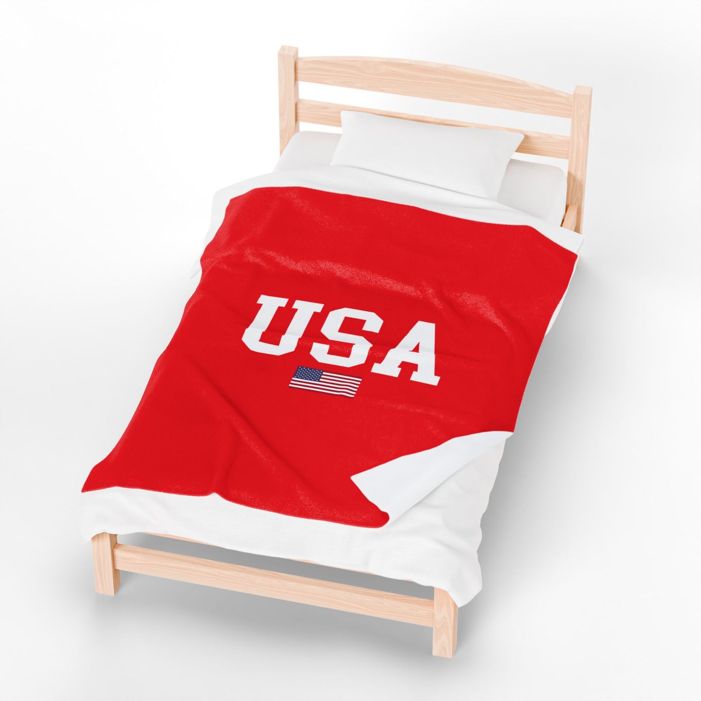 Princess Grace  TEAM USA  Velveteen Plush Blanket
