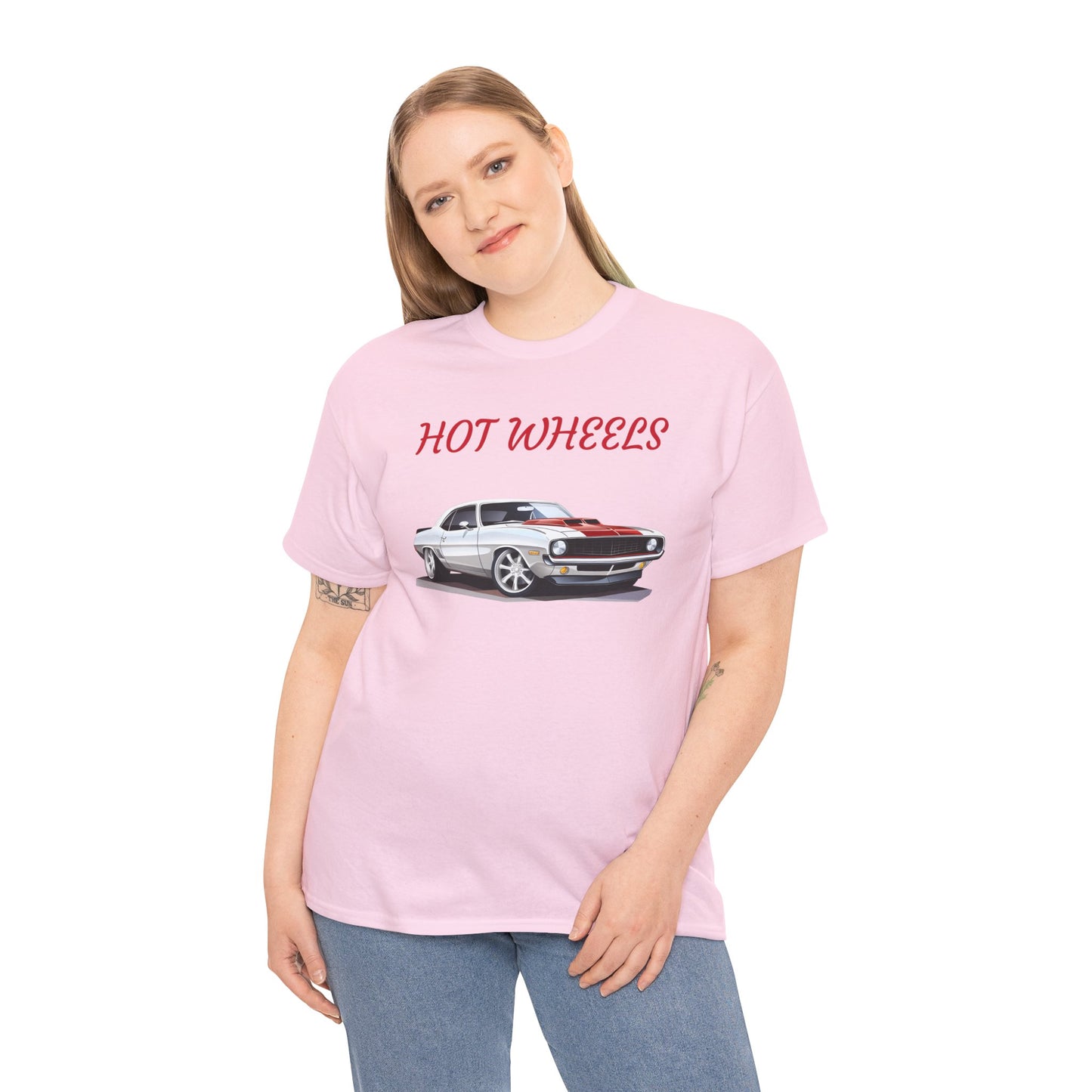 Princess Grace Hot Wheels Unisex Heavy Cotton Tee Classic Car Enthusiast Shirt