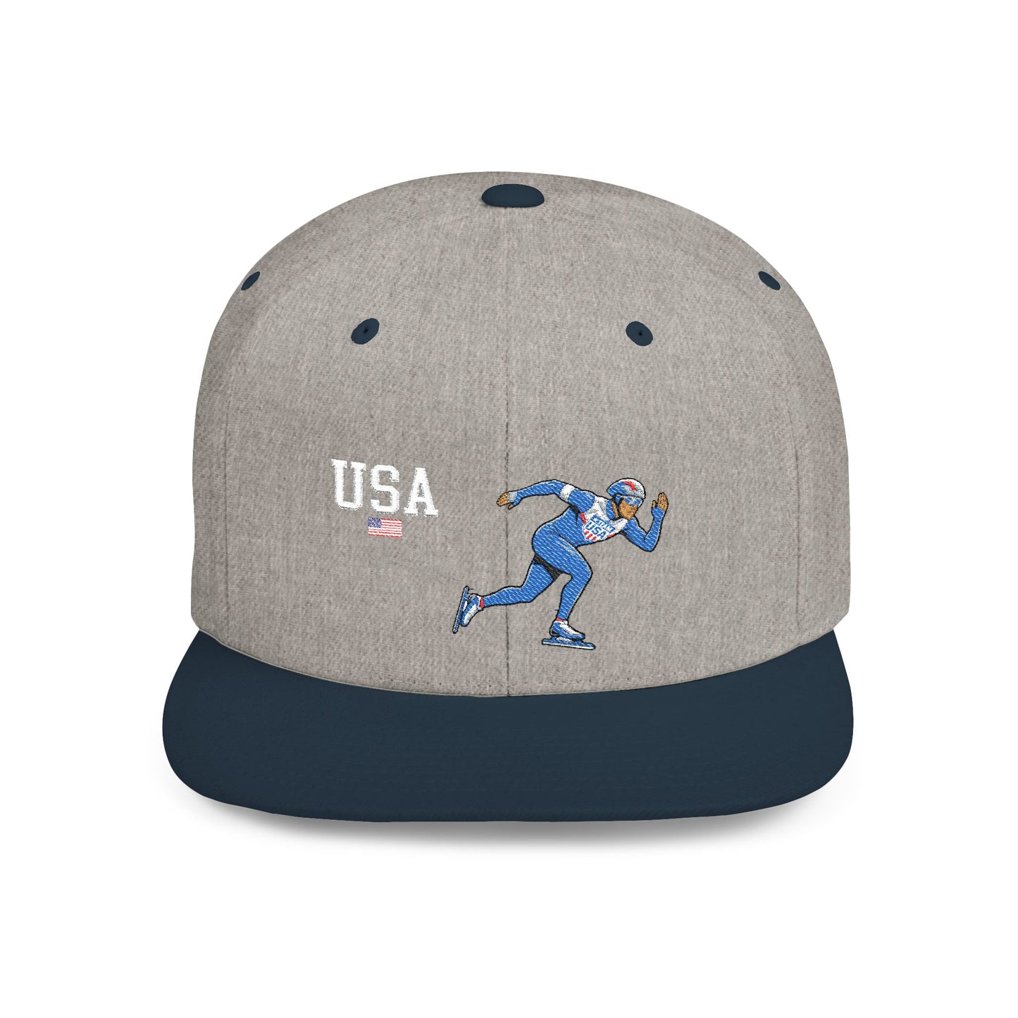 Princess Grace  TEAM USA  Flat Bill Snapback Hat