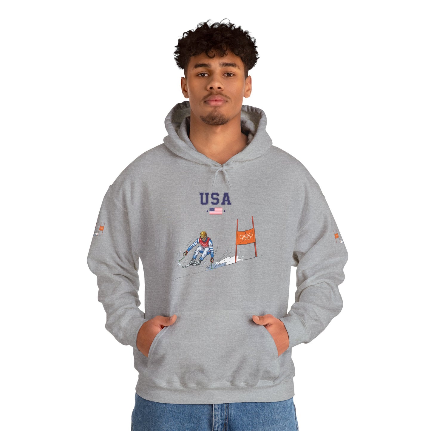 Princess Grace  TEAM USA  Unisex Heavy Blend  Hooded Sweatshirt