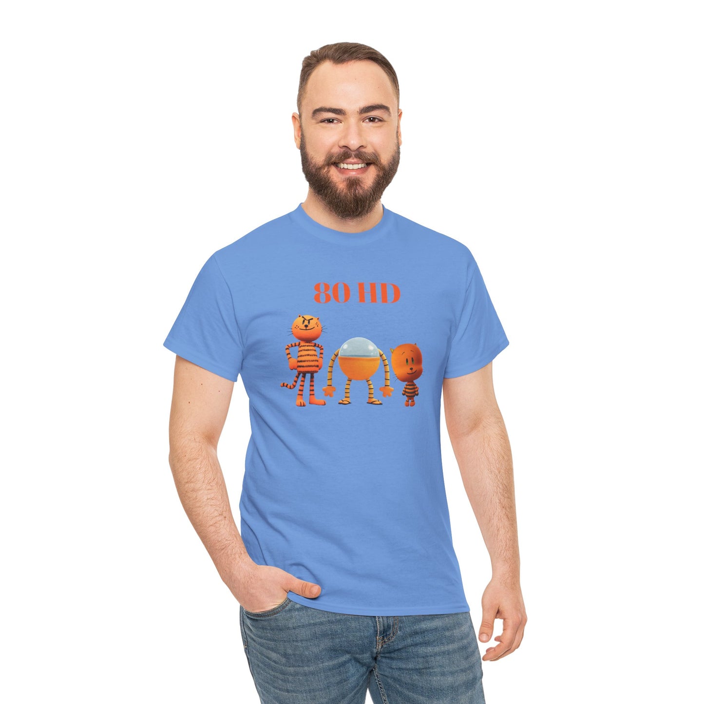 Princess Grace  Cartoon Animal Unisex Heavy Cotton Tee  80 HD Design