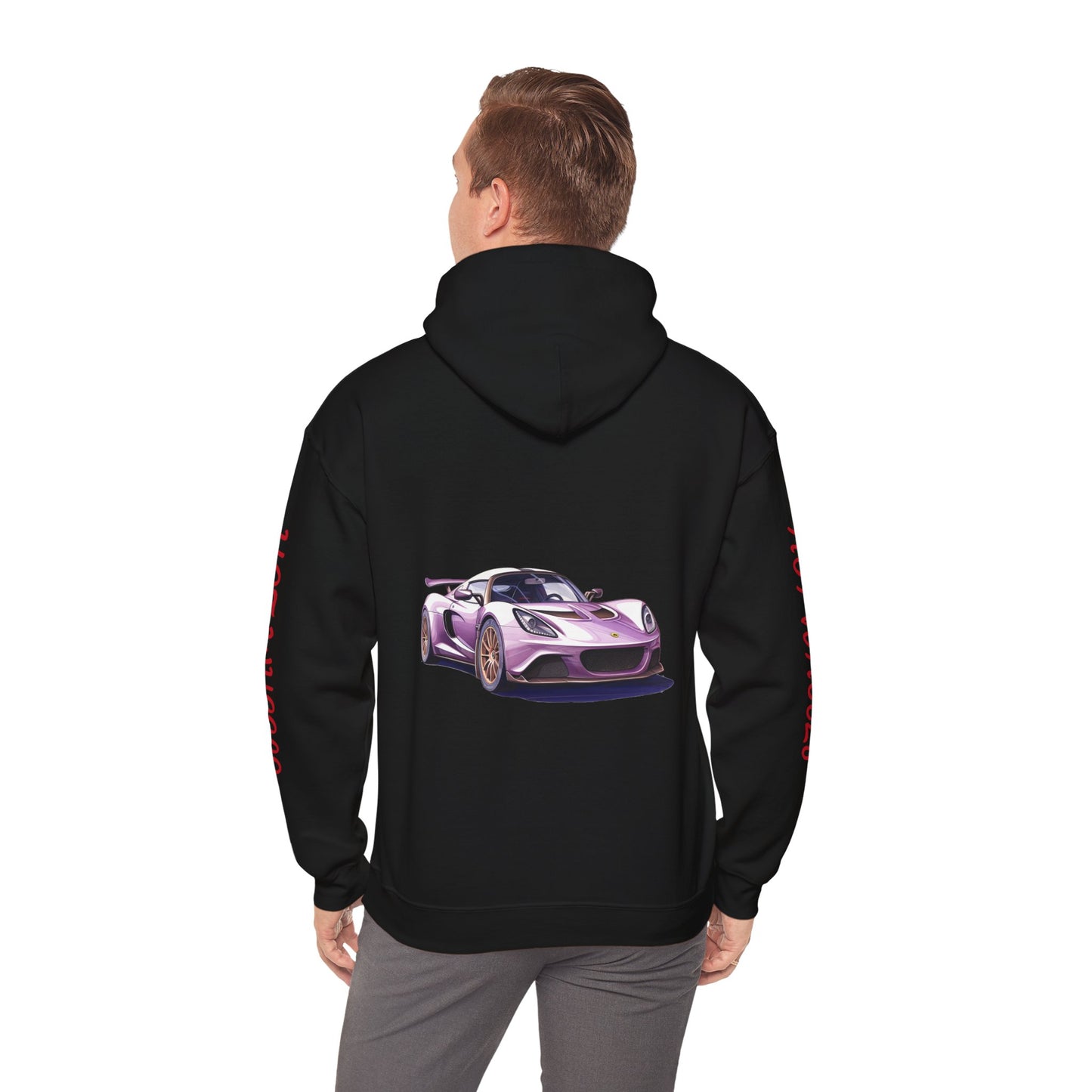 Princess Grace  Retro Hot Wheels Unisex Hoodie Cool Car Graphic Sweatshirt